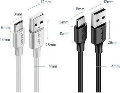 Actual product image Ugreen USB-A 2.0 to USB-C data cable (2 m, USB 2.0)