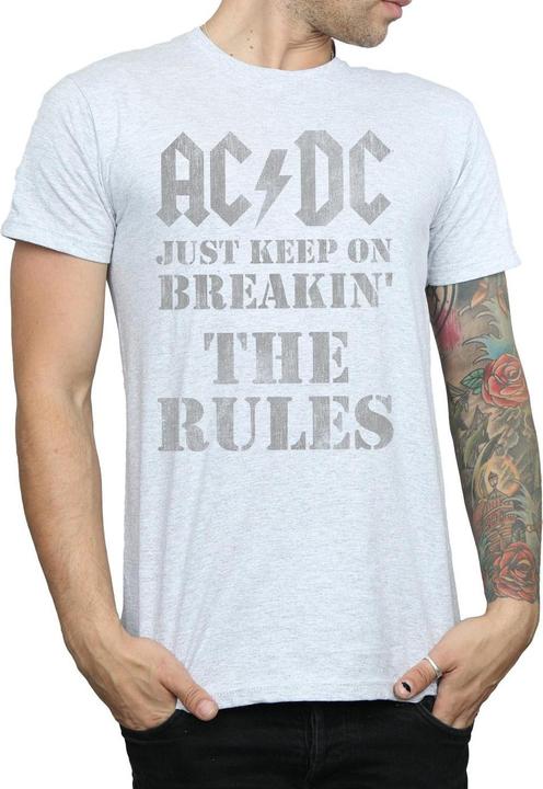 Image du produit AC/DC - T-shirt JUST KEEP ON BREAKING THE RULES - Homme (L)
