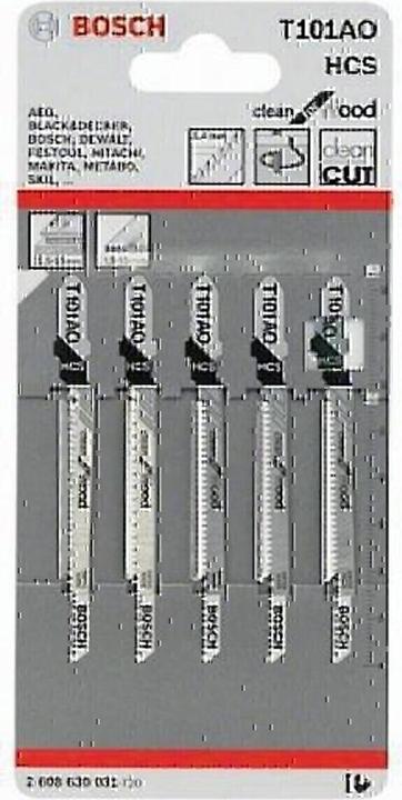 Immagine prodotto Bosch Professional Zubehör Lama per seghetto alternativo T 101 AO, Clean