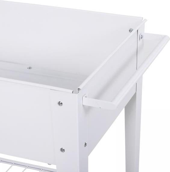 Image du produit Outsunny Mobiler Pflanzenwagen mit Stauraum