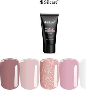 Silcare Easy Shape Polygel Acrylic Nail Gel Light Pink 30G