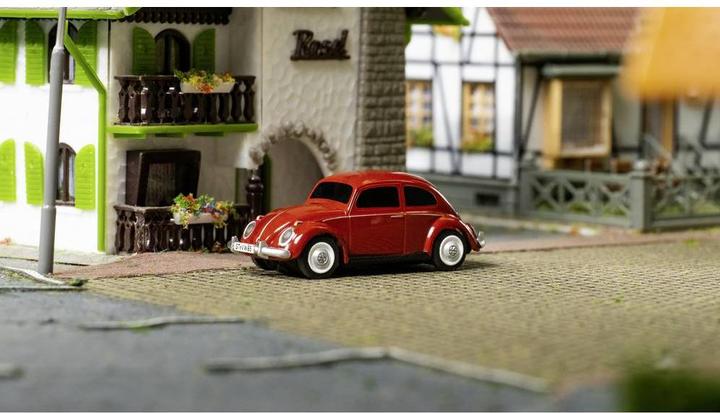 Actual product image Carson 1:87 VW Beetle red 2.4G 100% RTR (RTR Ready-to-Run)