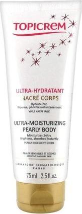 Produktbild Topicrem Ultra-Moisturizing Pearly Body nawilżający krem do ciała 75ml (Körpercreme, 75 ml)