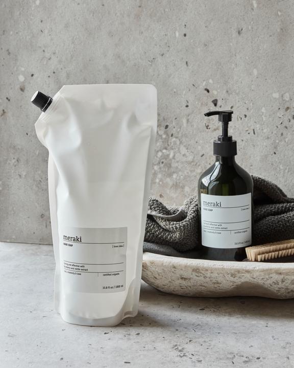 Immagine prodotto Meraki Sapone per le mani, Ricarica di rugiada per biancheria (Ricarica, 1000 ml)