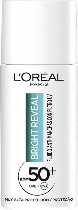 L'Oréal Paris L'Oreal Make Up Bright Reveal SPF 50 Anti-Spot Treatment 50ml Niacinamide (Sun cream face, SPF 50, 50 ml, 0.05 g)