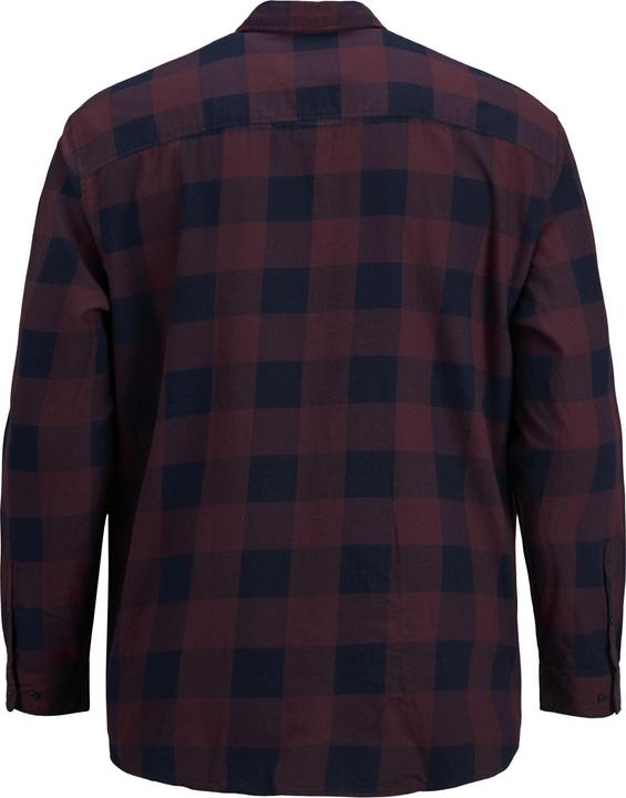 Actual product image Jack & Jones Check plus size shirt (6XL)