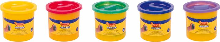 Actual product image Jovi Modelling clay Soft Dough Blandiver PU=5 tins of 110g each