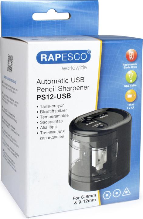 Productafbeelding Rapesco Puntenslijper Elektrisch Zwart