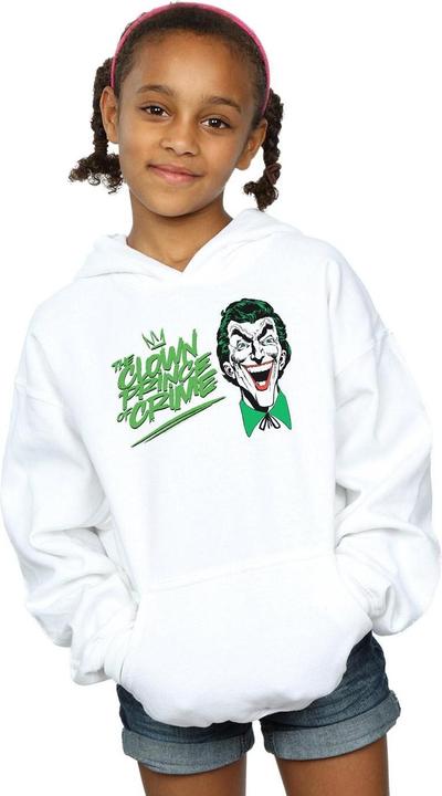 Actual product image Girls Batman Joker The Clown Prince Of Crime Hoodie (104)