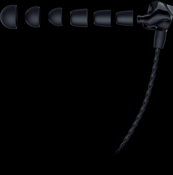 Actual product image Razer Moray - Ergonomic in-ear monitor for all-day streaming (Cable)