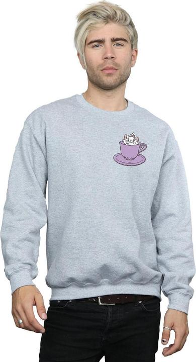 Produktbild Disney Aristocats Marie In Cup Breast Print Sweatshirt (L)