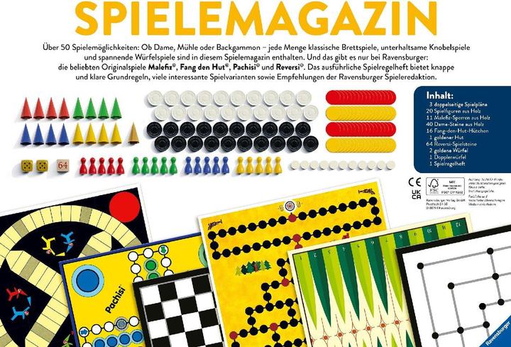 Actual product image Ravensburger GamesMagazine (German)