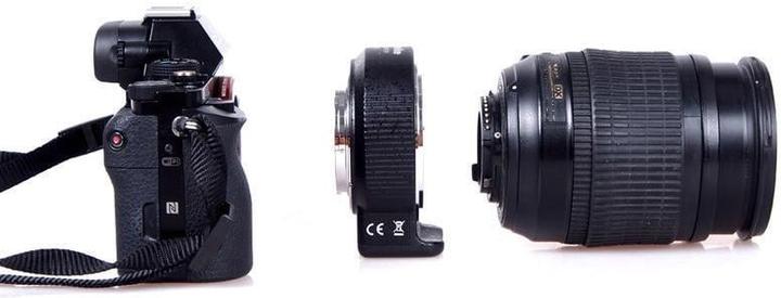 Actual product image Commlite Nikon F Lenses for Sony E (Standard, Nikon F)