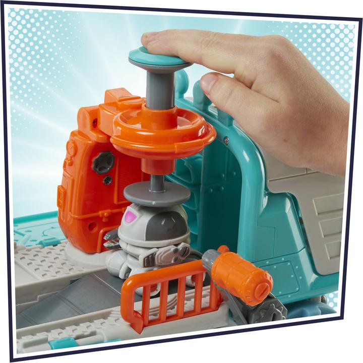 Image du produit PJ Masks Jouet préscolaire Romeo's Robot Lab, véhicule 2-en-1 et Ro