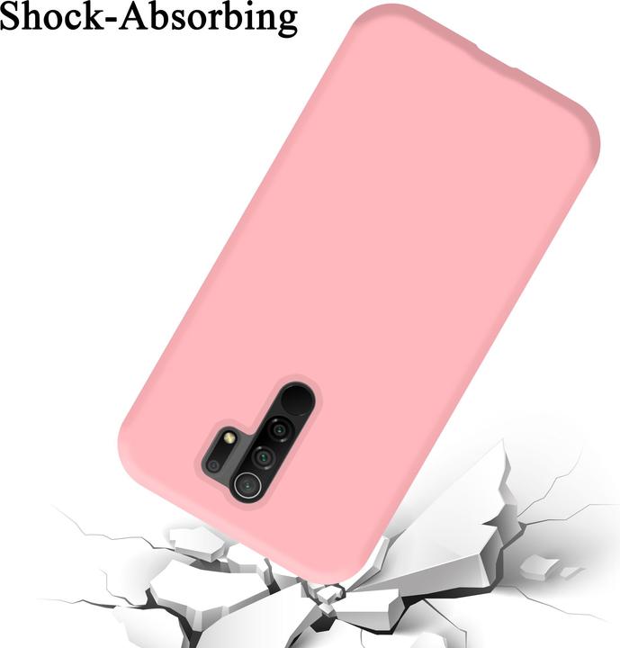 Actual product image Cadorabo TPU Liquid Silicone Case Cover (Xiaomi Redmi 9)