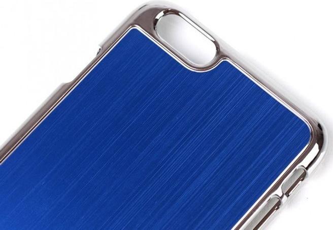 Actual product image MU Classic Hard plastic cover in aluminum look (Apple iPhone 6s Plus, Apple iPhone 6 Plus)