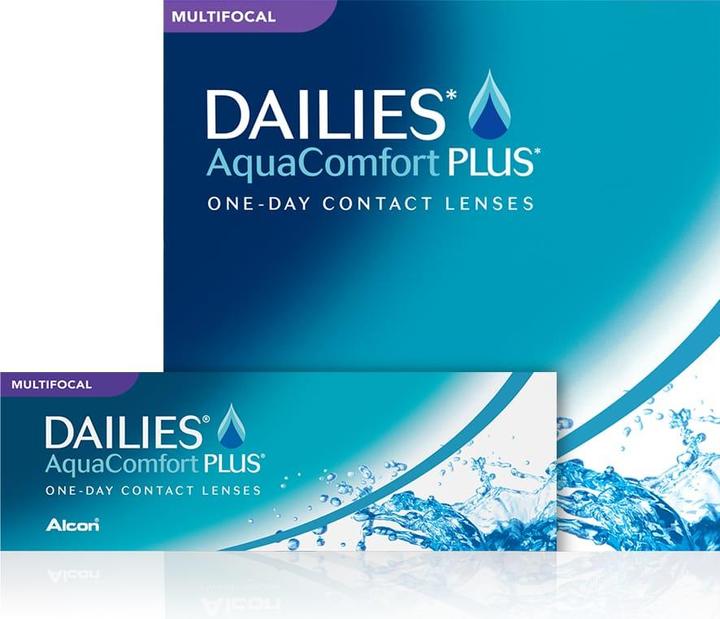 Produktbild Dailies AquaComfort PLUS Multifocal (30 Stück, Tageslinse, Multifokal)