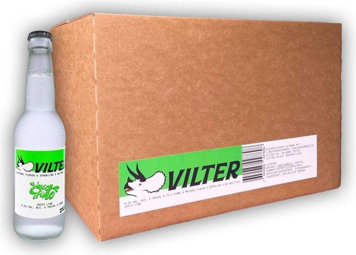 Produktbild Vilter Juicy Lime Kiste / (24 x 33 cl)