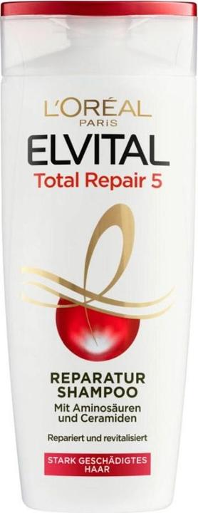 Actual product image Wilkinson Elvital, Total Repair 5 Repair, Shampoo, 300 ml (300 ml, Liquid shampoo)