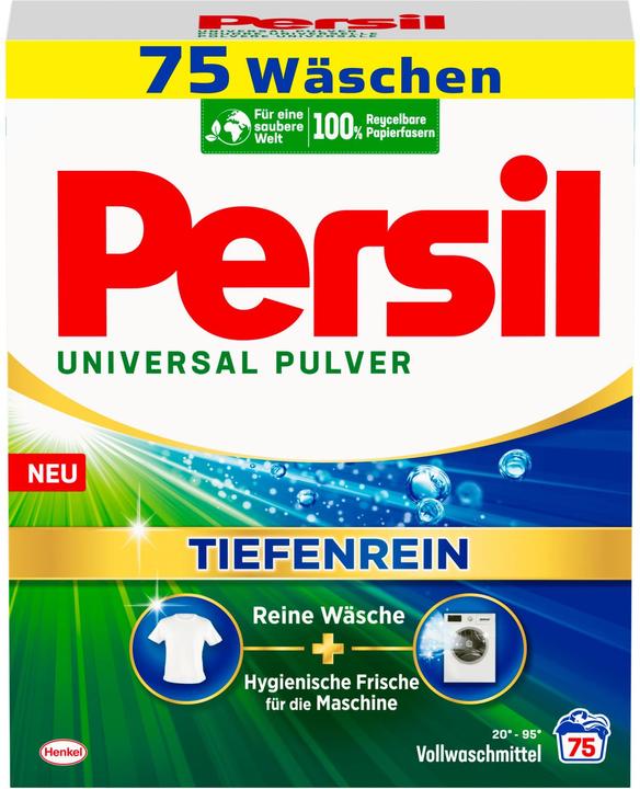 Persil Polvere universale (75 Cicli di lavaggio, Polvere)