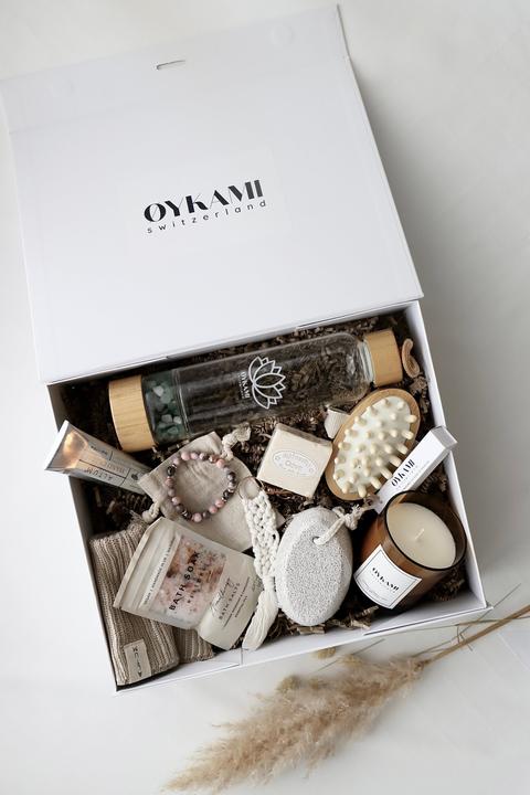 Oykami Mama & Freundin Geschenkbox "Rom" Grün XL (Körperpflegeset)