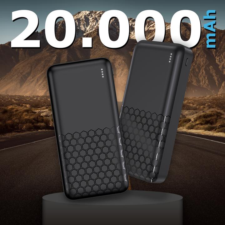 Actual product image Pedea Powerbank Trend Series (20000 mAh, 20 W, 74000 Wh)