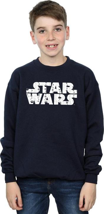 Actual product image Star Wars Boys Christmas Logo Sweatshirt (152, 158)
