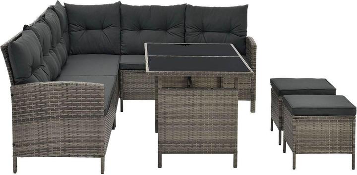 Image du produit Juskys Polyrattan Lounge