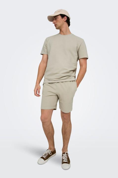 Produktbild Only & Sons Onskian Reg Seersucker Shorts (L)