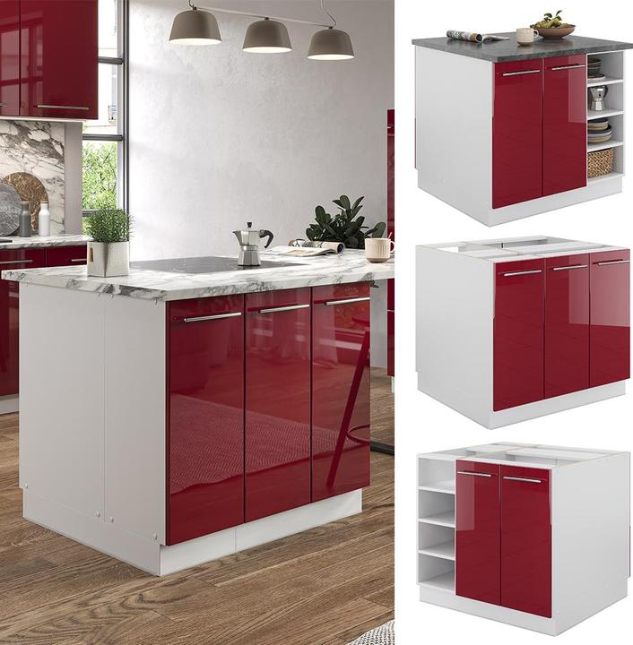 Actual product image Vicco Kücheninsel Fame-Line (90 x 82 x 81 cm)