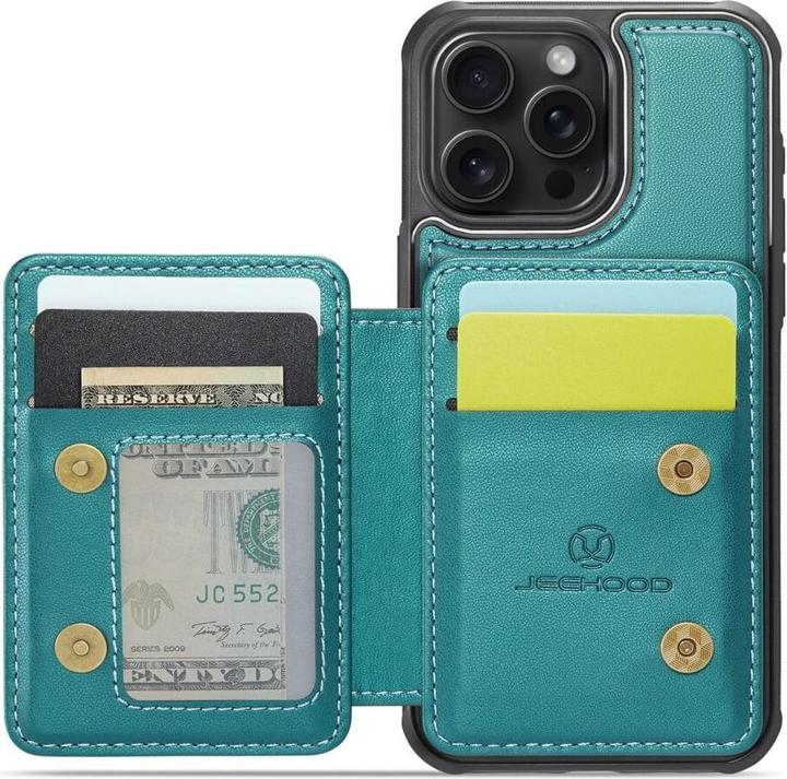Produktbild Cover-Discount iPhone 16 Pro - 2-in-1 Backcover mit Kreditkarten-Etui (Apple iPhone 16 Pro)