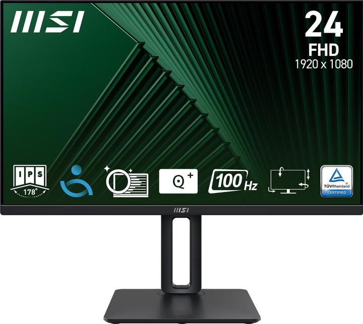 Actual product image MSI 24" PRO MP245PG Pro flat rate TFT 1920x1080 FHD 4ms (1920 x 1080 pixels, 23.80")