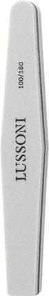 Tools for Beauty T4B LUSSONI Trapezoid Professional Nail Files 100/180 Grit - Pack of 10