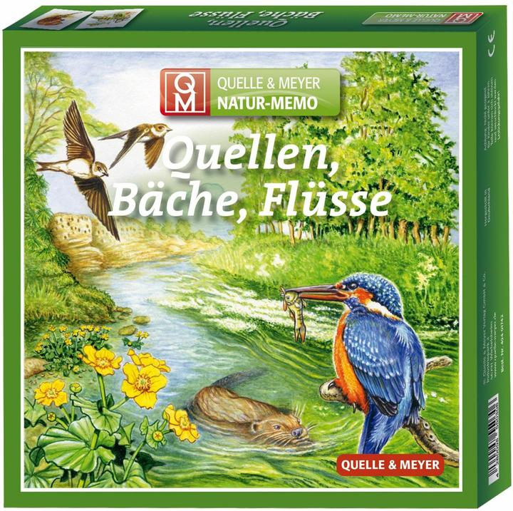 Natur-Memo Quellen, Bäche, Flüsse