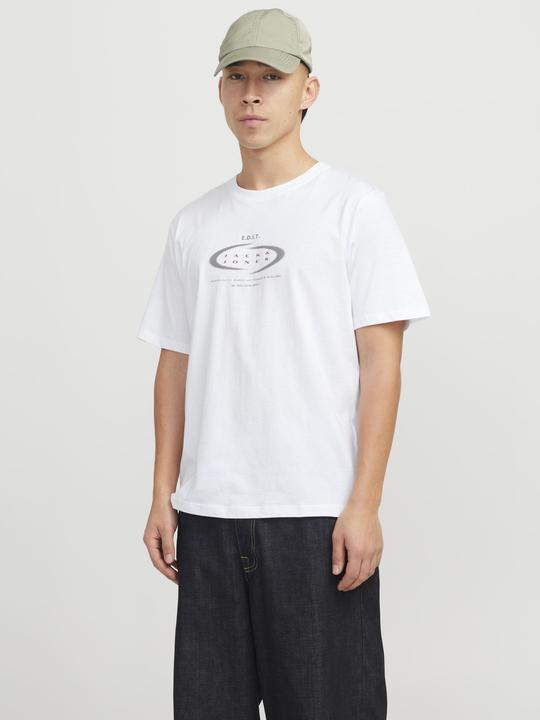 Actual product image Jack & Jones Gedruckt Rundhalsausschnitt T-shirt T-shirt (S)