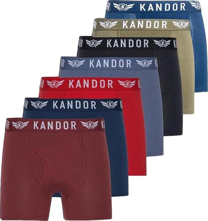 Produktbild Kandor Quinfly Boxershorts (7erPack) (L, 7er Pack)