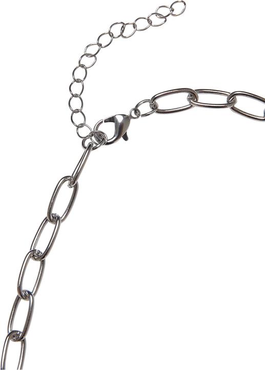 Produktbild Urban Classics Various Fastener Necklace (50% Zink, 50% Eisen)
