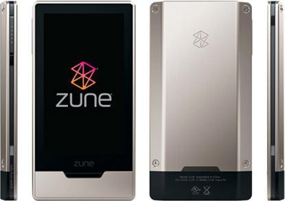 Microsoft Zune HD, 32GB Platinum