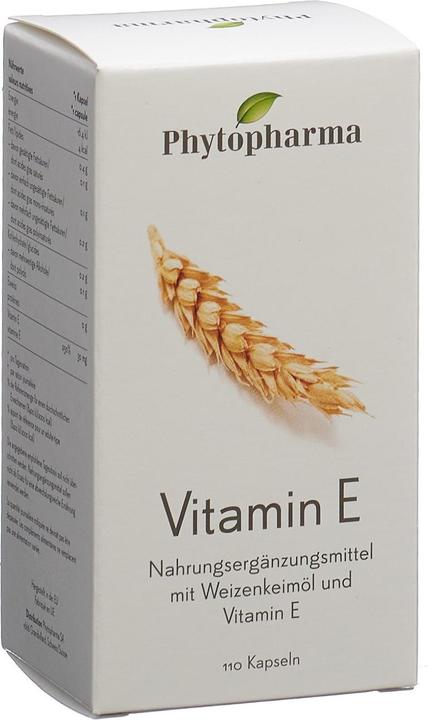 Immagine prodotto Phytopharma Vitamina E (110 Pezzo/i, Pillole, 100 g)