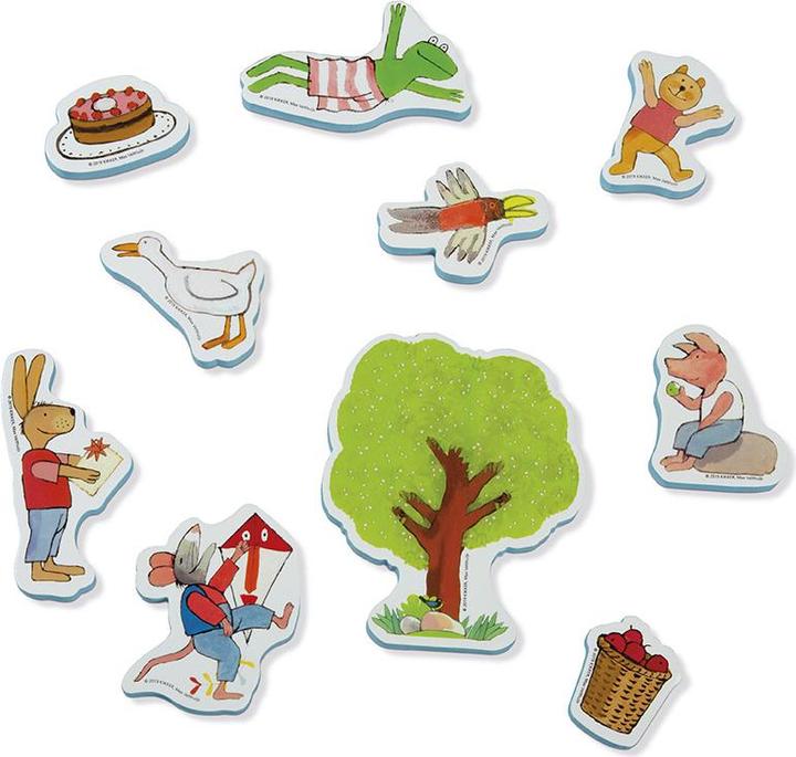 Actual product image Bambolino Toys The world of frog foam figures