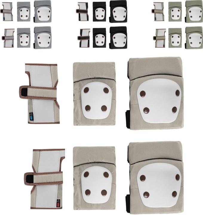 Produktbild Kikkaboo Kinder Schutzausrüstung (XS, Knieschoner, Ellbogenschoner, Handgelenkschoner, 6 Stück)