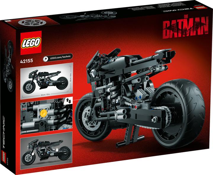 Actual product image LEGO The Batman - Batcycle (42155, LEGO Technic)