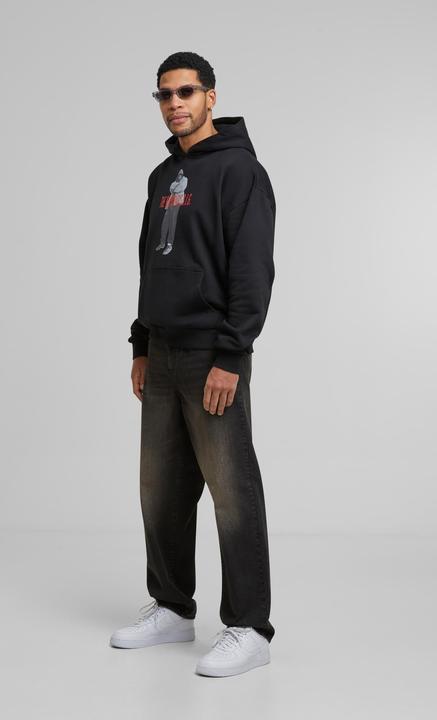 Actual product image Urban Classics Biggie Smalls Concrete Hoody - 18987 (XXL)