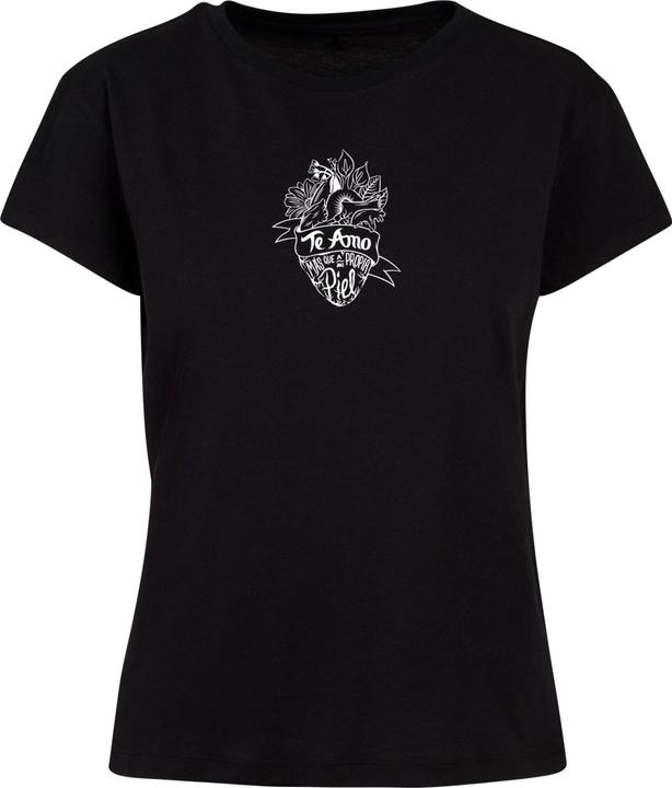 Produktbild Merchcode Ladies Frida Kahlo - Te amo outline Box Tee - 118607 (L)
