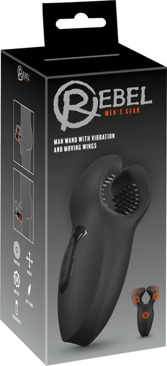 Rebel Man Wand with Vibration and Moving Wings