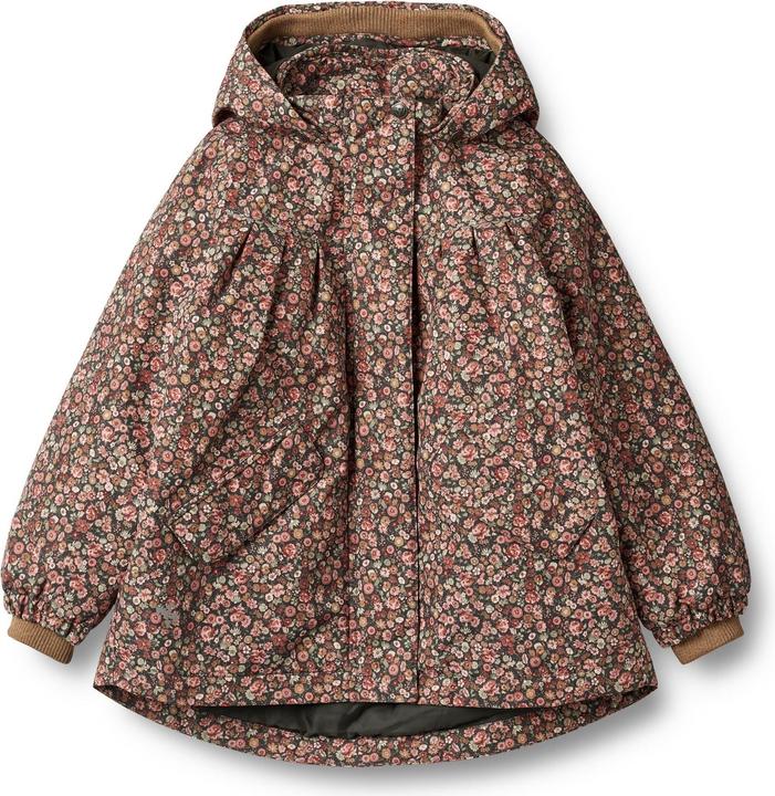 Actual product image Wheat Winter jacket Mimmi raven wild flowers (98)