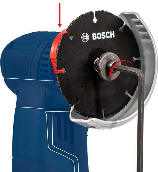Produktbild Bosch Professional Zubehör EXPERT Carbide Multi Wheel Trennscheibe, 76 mm, 10 mm