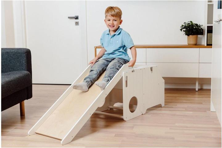 Image du produit Duck Woodworks Tour d'apprentissage pliable avec toboggan