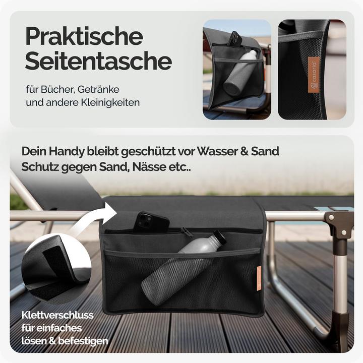 Produktbild Casaria Sonnenliege (210 cm)