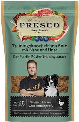 Immagine prodotto Fresco Martin Rütter Training Knuckles Duck, Pear&Lentil, 150 g (1 pz., 150 g)
